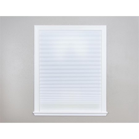 RLM DISTRIBUTION 36 x 72 in. White Temporary Window Shade HO2514881